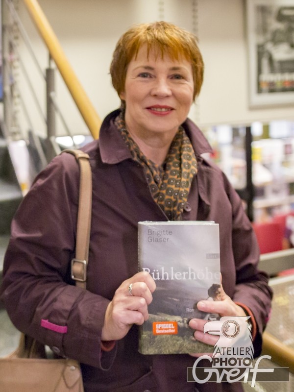 Brigitte Glaser - Bühlerhöhe - Lesung - Buchhandlung Greif