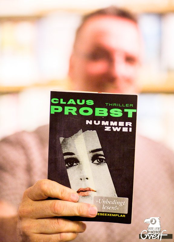 Claus Probst Lesung Nummer Zwei Buchhandlung Greif